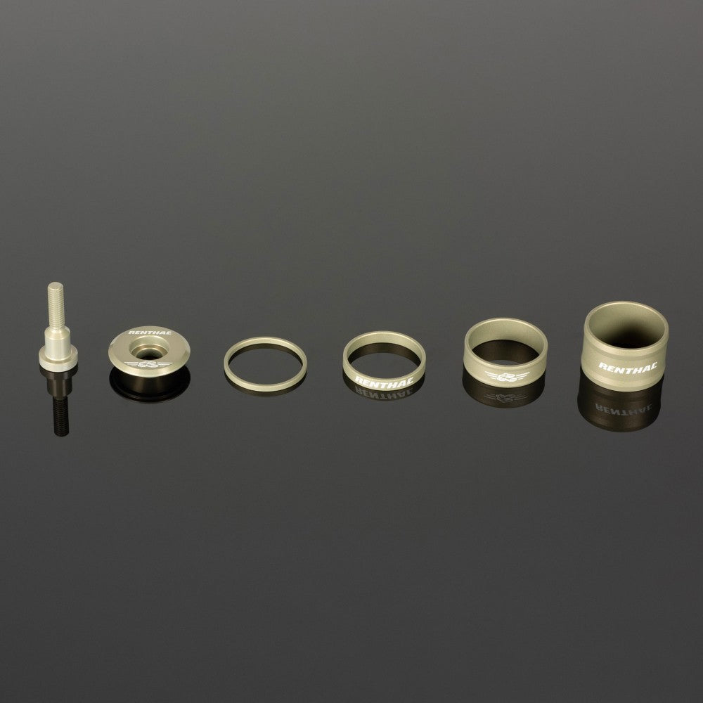 Top Cap and Spacer kit - AluGold