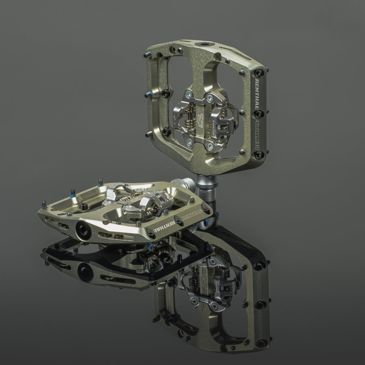 renthal pedals Revo-DHC Swim Accessories Wunderlich GS Taschen Color:Honey 'n' white SPD cleat compatible.