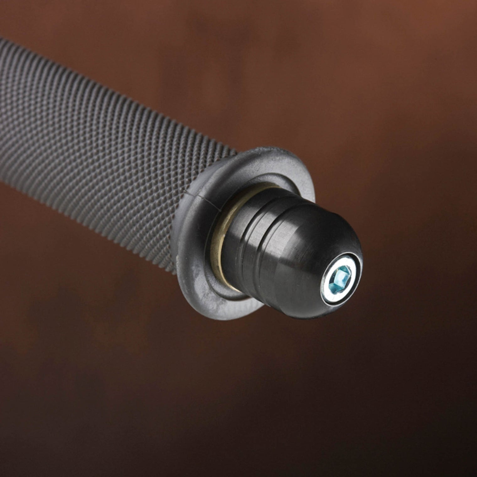 ROAD BAR END PLUGS (SET) Grey