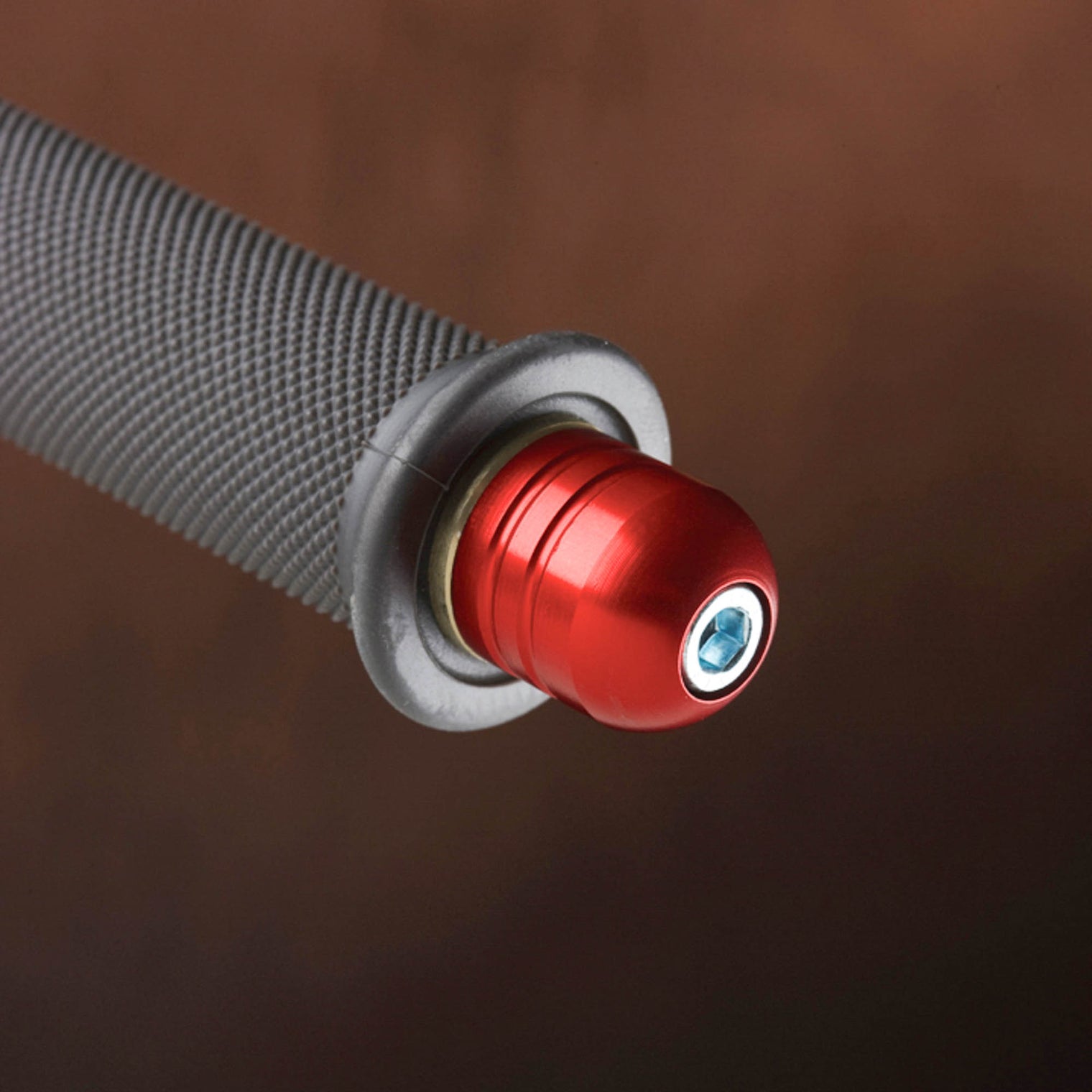 ROAD BAR END PLUGS (SET) Red