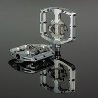 Revo-DHC Downhill Clip Pedals (Polished Silver)