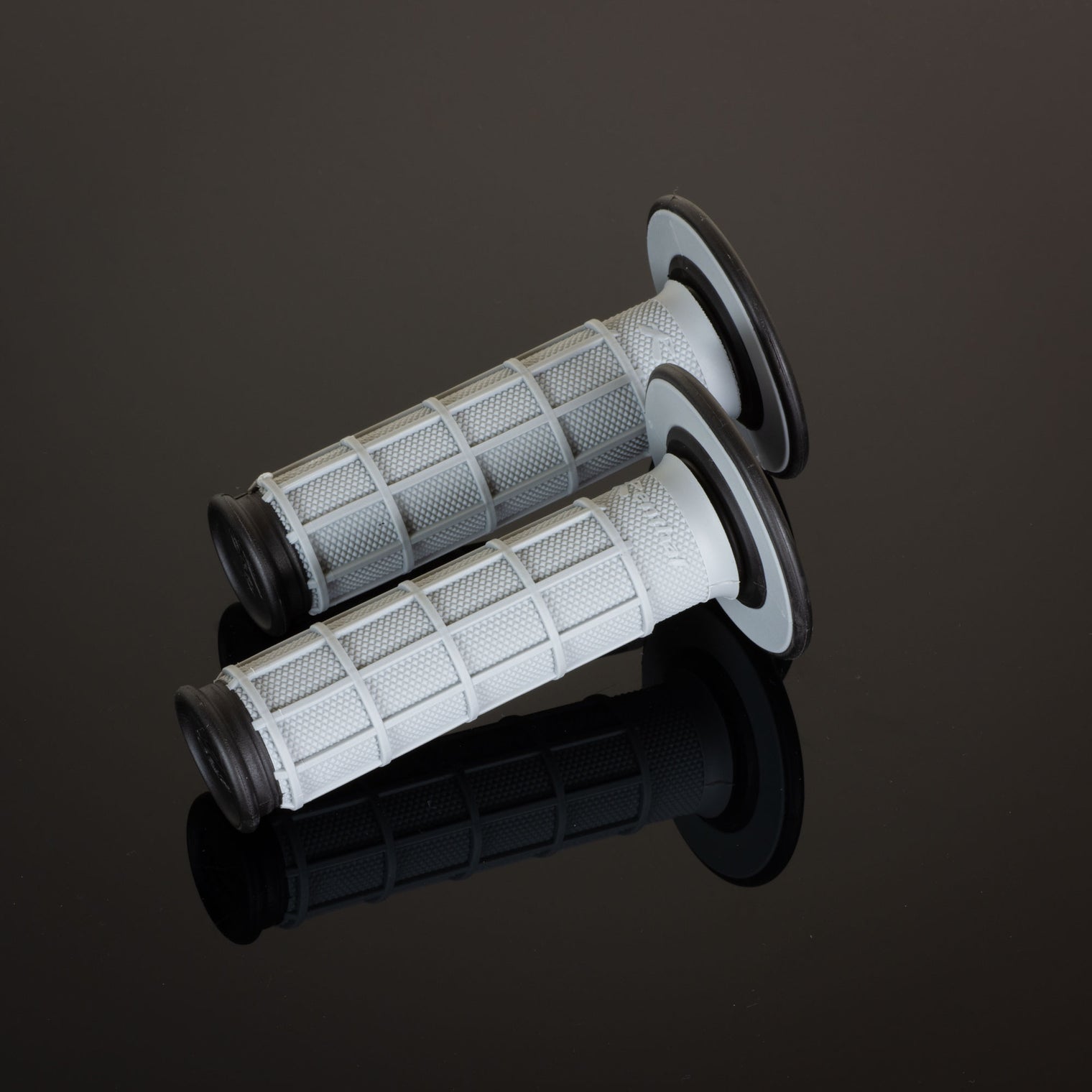 MX Dual Compound Grips Full Waffle Grey