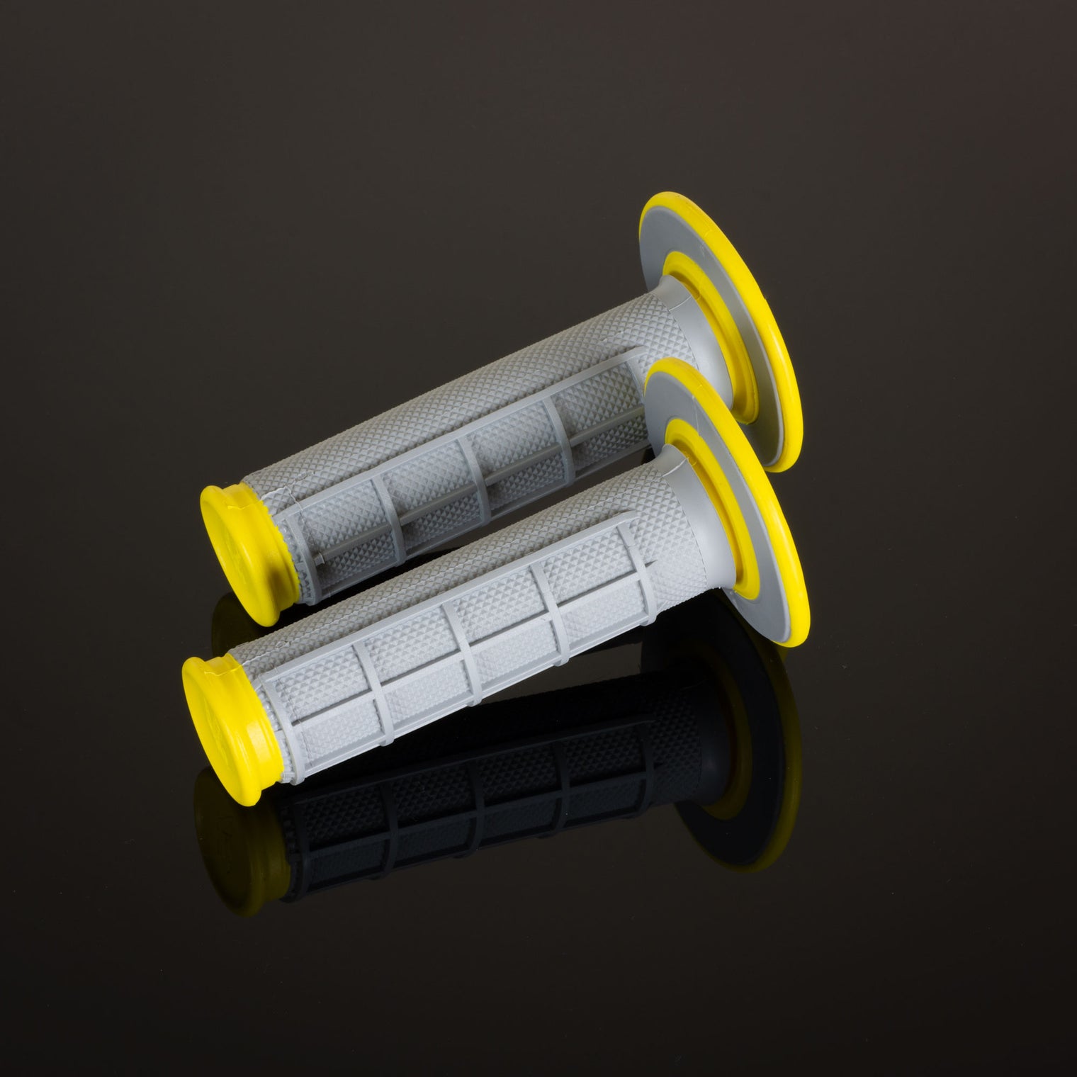 MX Dual Compound Grips Yellow H/Waff