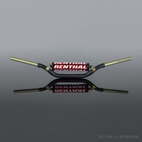 918 Twinwall® - 1-1/8" Braced Moto Handlebar