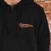 Sunset Ride Zip Hoody - Black