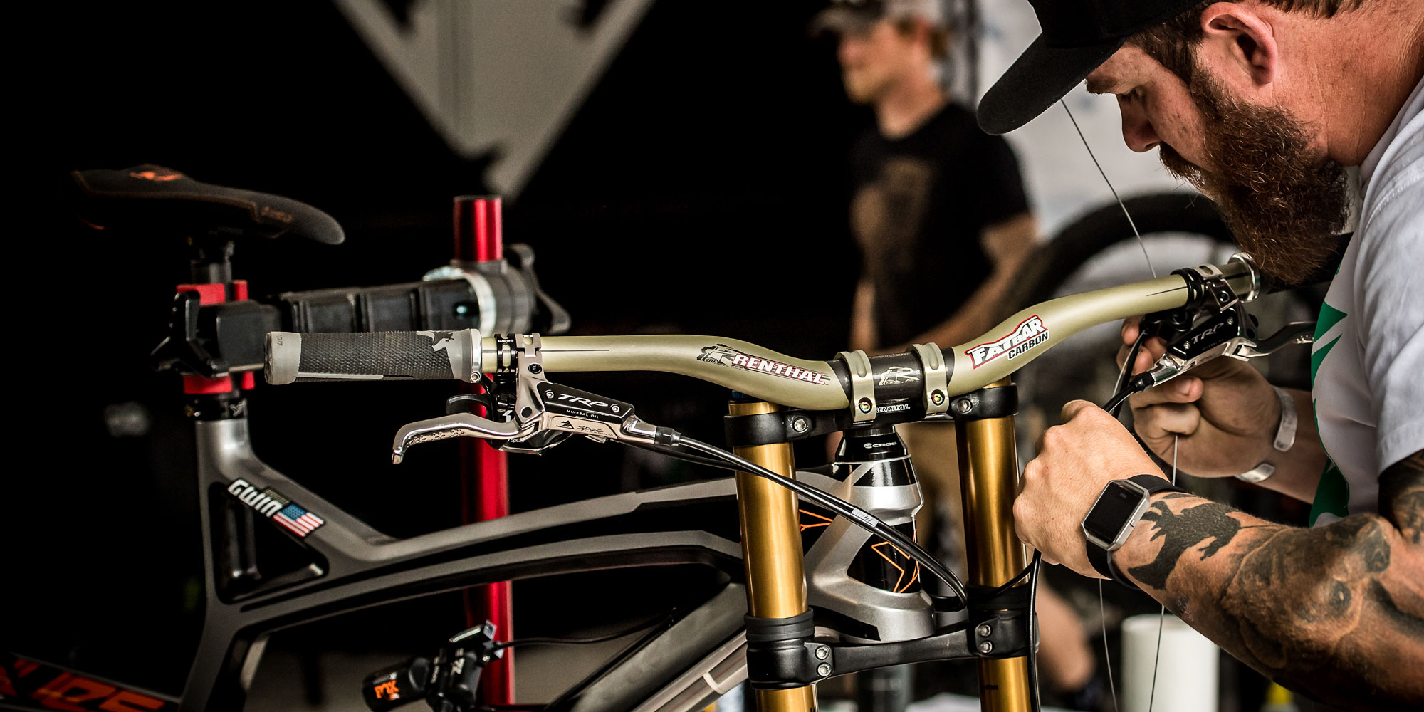 renthal gold carbon bars